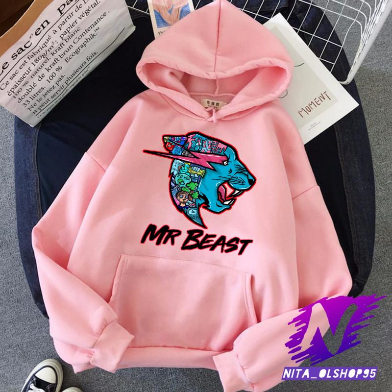 hoodie anak mr beast