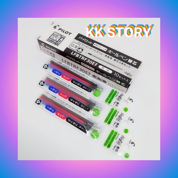 

BISA COD PILOT FRIXION 3 IN 1 REFILL / ISI ULANG PEN FRIXION 3 IN 1 (3 WARNA)