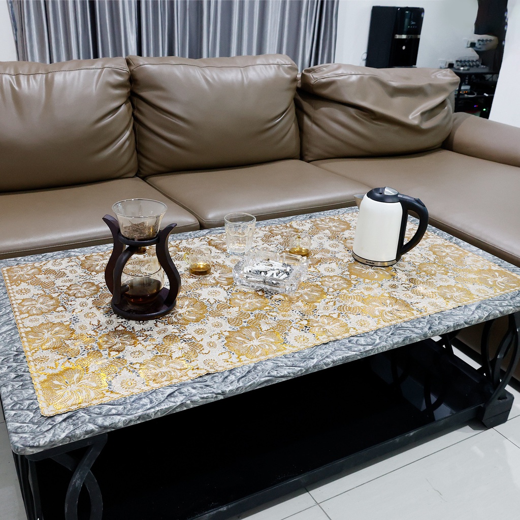 Taplak Ukuran 60x100cm / Taplak Meja Mini / Taplak Meja Tamu / Taplak Meja Persegi Panjang / Taplak 