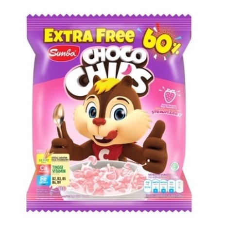 

SIMBA Cereal Choco Chips Strawberry 50 + 30 gr