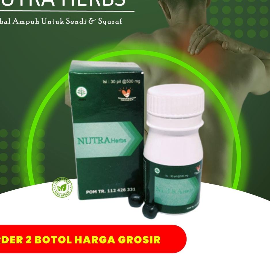 

❤[PROMO ⚡ALE!!!]❤ | Herbal Bio Nutra HERBS Herbal Sendi Saraf | Stroke dan Darah Tinggi