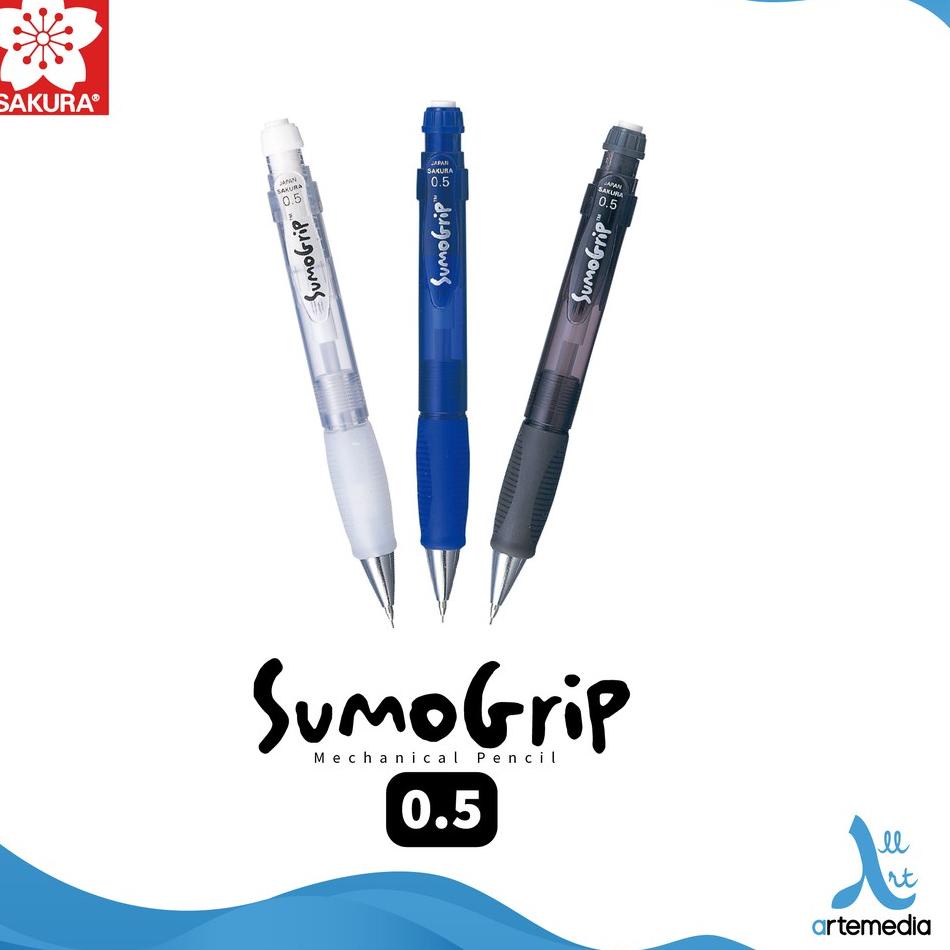 

Sekarang Promo Pensil Mekanik 0.5mm Sakura Sumogrip Mechanical Pencil