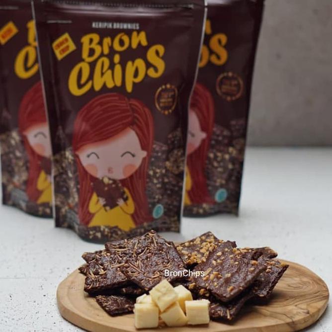 

B78 [Harga Grosir ] Bronchips Keripik Brownies Keju Kacang Greantea ChocoChips 60gr bronchip brownies BIG PROMO ぞ