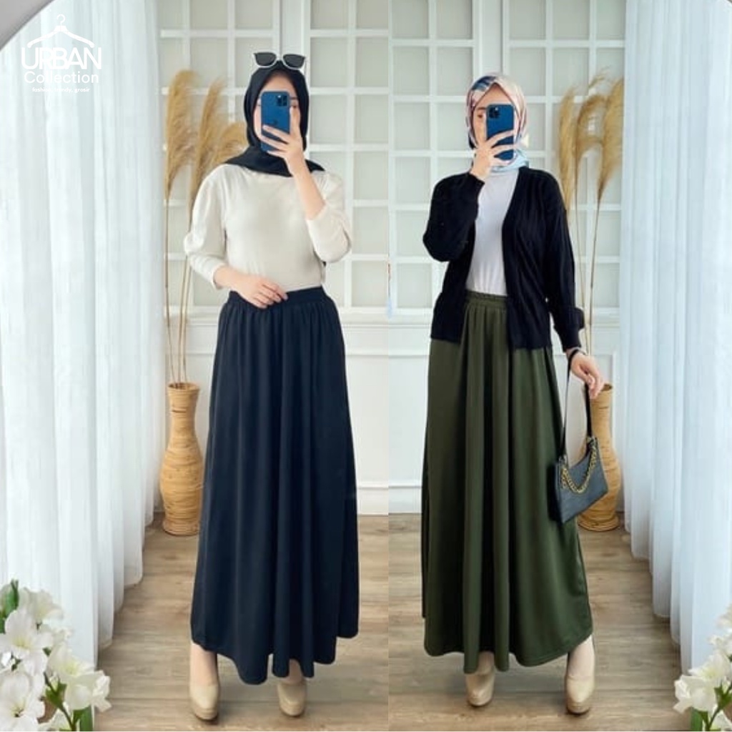 ROK POLOS MAYUNG PREMIUM /SAKU SERIES/ BASIC SKIRT / MAY SKIRT ROK MUSLIMAH PANJANG MURAH KERJA NGANTOR KULIAH CASUAL OOTD