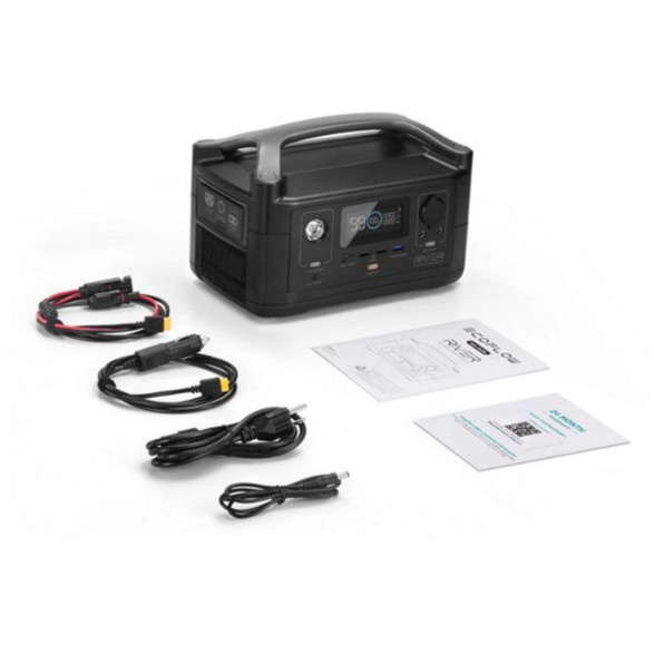 ECOFLOW RIVER 288WH 600W PORTABLE POWER STATION CAMPING RV FAST CHARGE #ORIGINAL