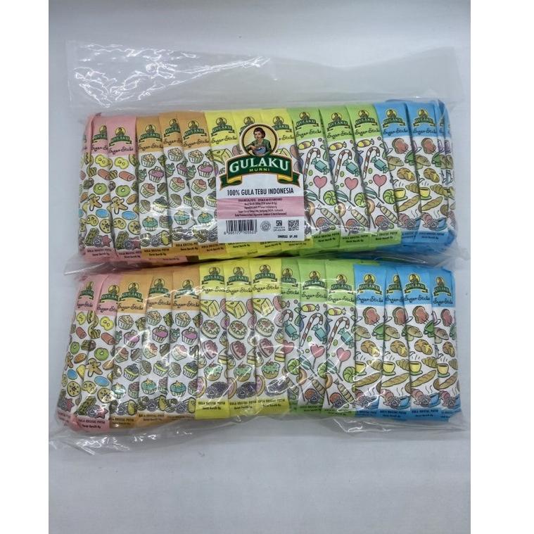 

C94 Gulaku Sticks GULA KRISTAL PUTIH 250x8g GULAKU SACHET BEST RATING ☟