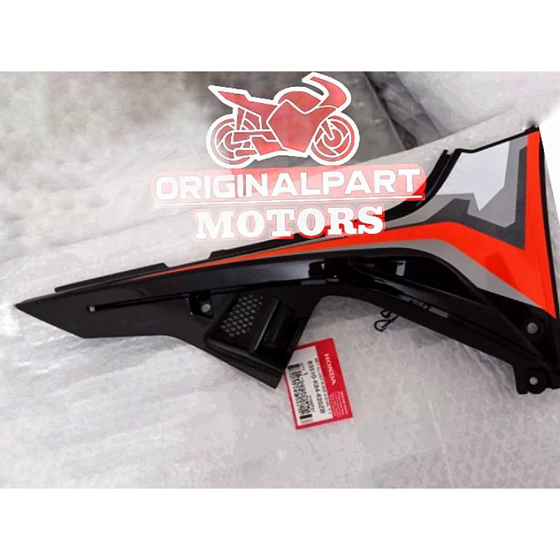 Set Illust Right R Side A Cover Type 1 CRF150L New Extreme White Dek Body Badan Tengah Putih Samping