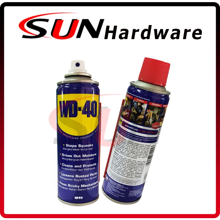 WD - 40 333 Ml Pelumas Baut Besi Anti Karat Lubricant Spray