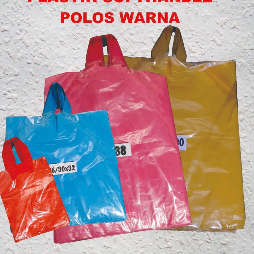 

S89 Tas Softhandle murah uk. 20x28 isi 100pcs/Plastik Packing warna/Shopping bag warna/Tas souvenir warna PRODUK KEREN モ