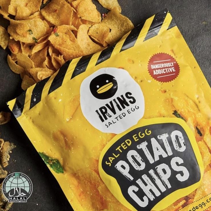 

☉ IRVINS Salted Egg Potato Chips (105 gr) ♛
