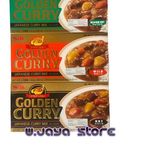 

☻ SnB Golden Curry Sauce Mix- Bumbu Saus Kari 220gr Jepang ☺