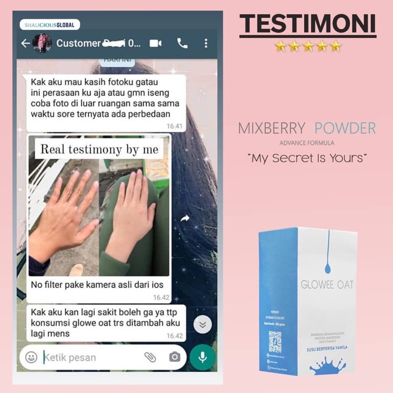 

✨NEW✨ -GLOWEE OAT | SHALICIOUS | 100% ORIGINAL- 1.1.23