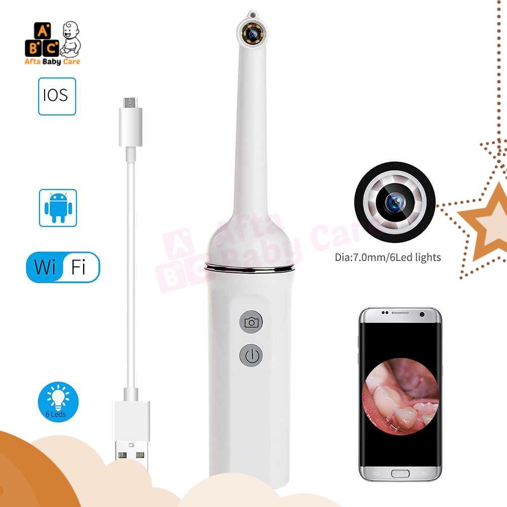 Kamera Endoskopi Alat Kesehatan Gigi Endoscope Camera WiFi Plus 6 LED