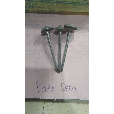 paku seng + karet seng / paku atap rumah paku asbes