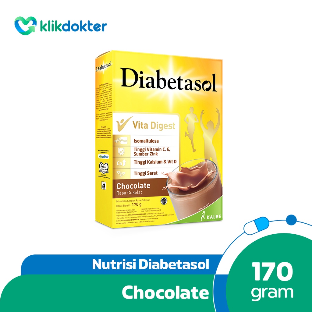 

Diabetasol Chocolate 170gr