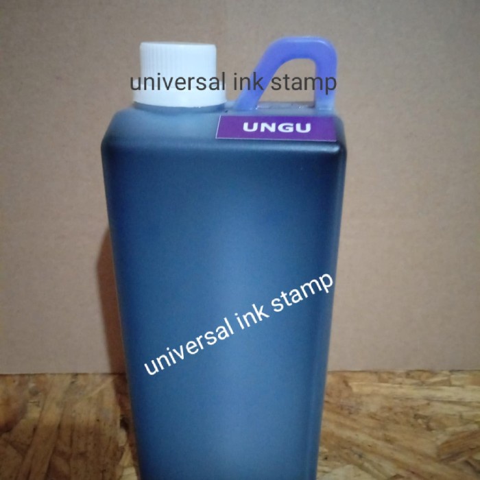 

Terlaris Tinta Stempel Flash Otomatis, Warna Ungu 1 Liter
