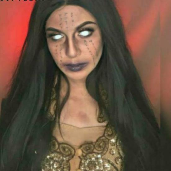 ❃ ORIGINAL Softlens Cosplay Anime Bola Mata full Putih White Lathi hantu seram vampire dracula viper