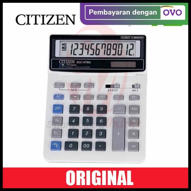 

Citizen Calculator Sdc 8780 L