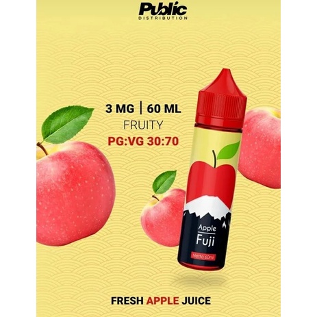 APPLE FUJI 60ML AUTHENTIC By Public