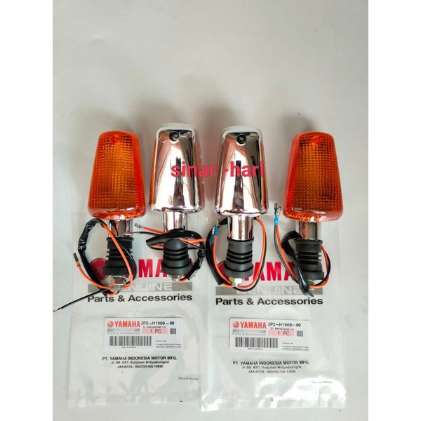 REFLEKTOR LAMPU SEN 4 AITM (3XA-2P2) YAMAHA ORIGINAL RX KING NEW