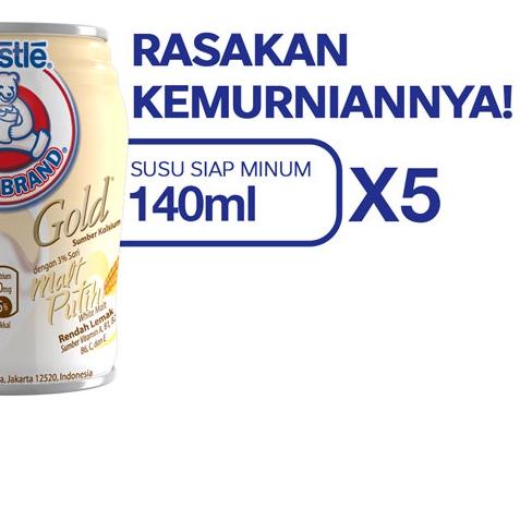 

✤ Bear Brand Gold White Malt RTD 140ml x5 ℗