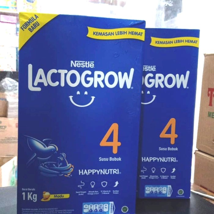 

[ COD ] Lactogrow 4 Rasa Madu 1Kg