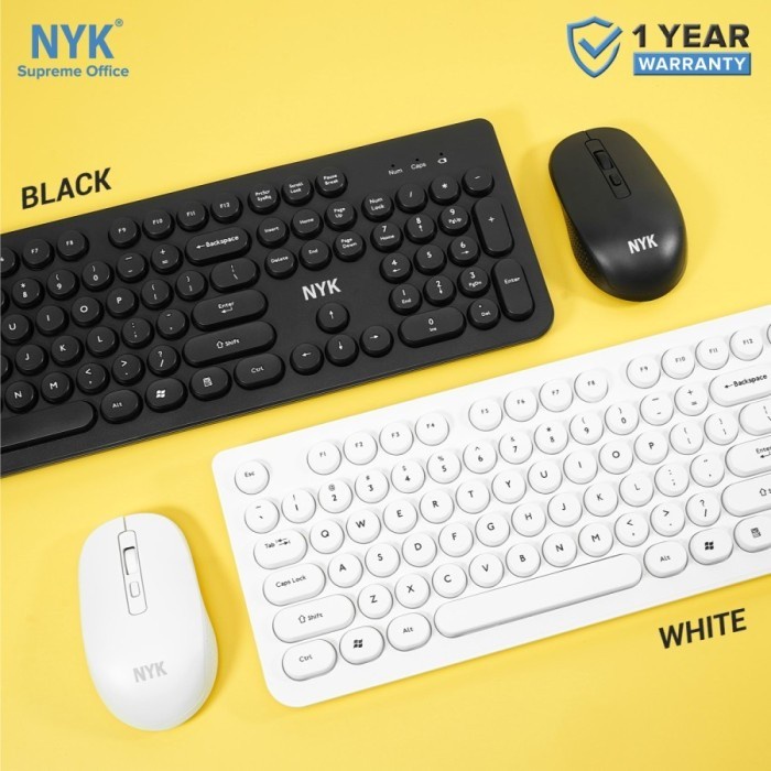 NYK K 40 Keyboard Mouse Wireless Combo NYK Supreme K 40