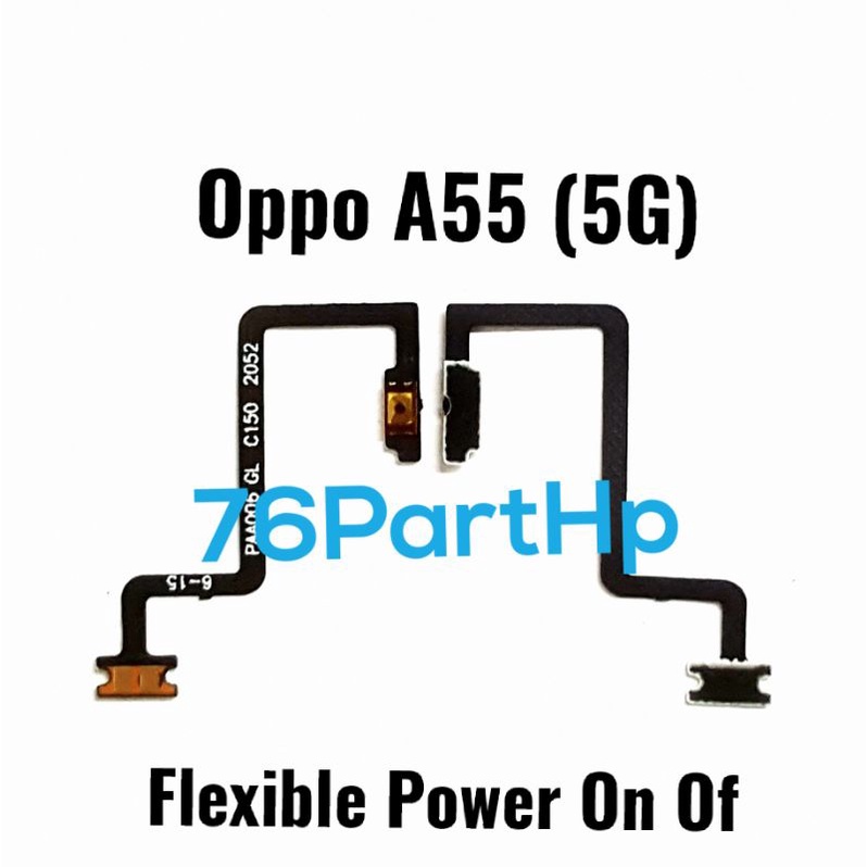 Flexible Connector power On Off Oppo A55 5G - Flexible - Fleksibel