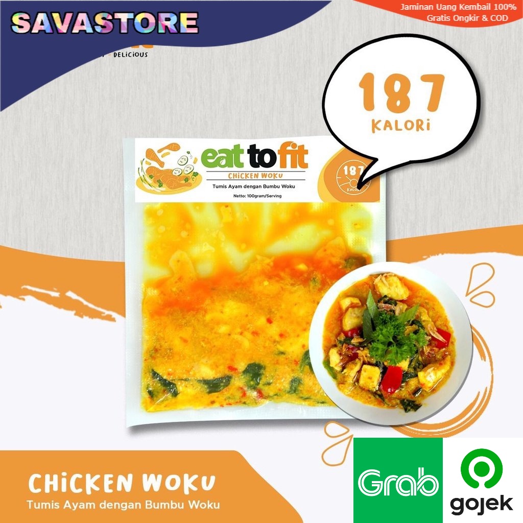 Ayam Woku Eat To Fit Chicken Woku Tumis Ayam dengan Bumbu Woku