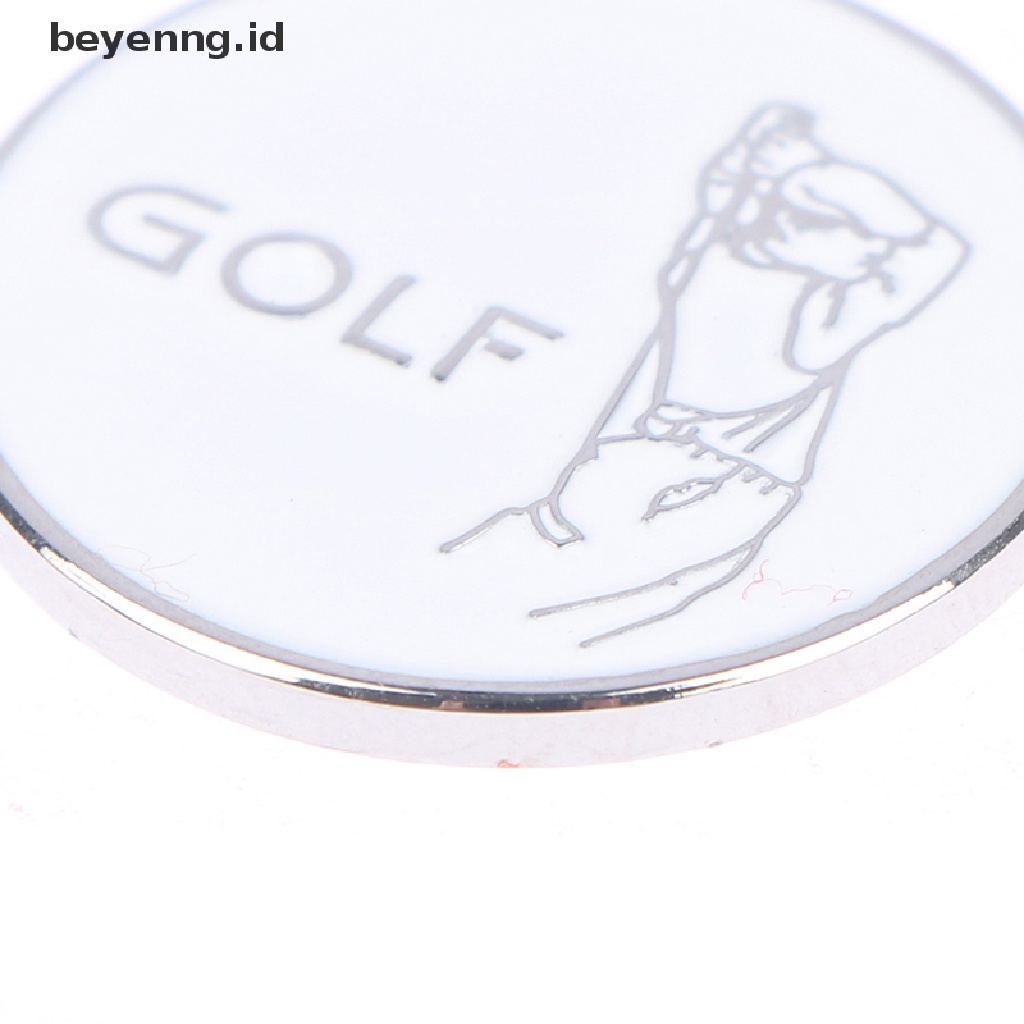 Beyen 1Pc Klip Topi Golf Penanda Bola Golf Hat Clip Training Aksesoris ID