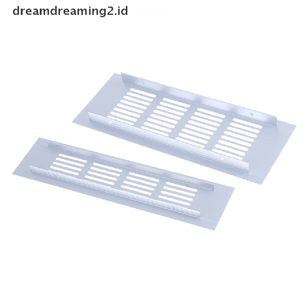 (dream) 1pc Aluminium Alloy Lubang Angin Berlubang Lembaran Ventilasi Udara Plat Lubang Kisi-Kisi Ventilasi.