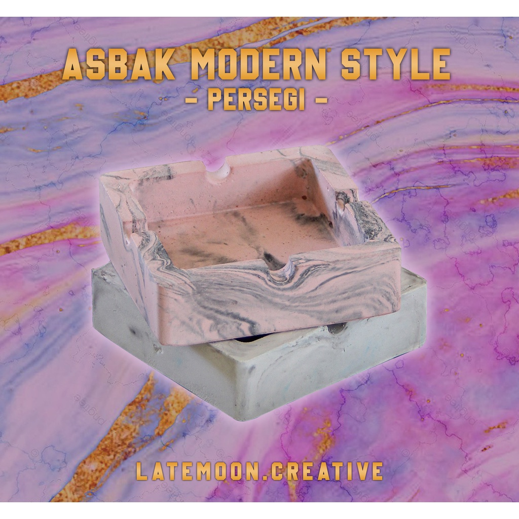 ( BISA COD ) ASBAK ASHTRAY / AESTHETIC / MODERN STYLE / PRIA / WANITA