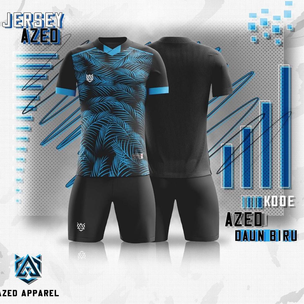 STOK TERBARU [JERSEY ORIGINAL] KAOS SETELAN JERSEY PRINTING ORIGINAL AZD - OLAHRAGA BAJU FUTSAL/ VOL