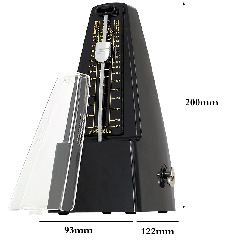 Metronome Mekanik / Mechanical Metronome Tanpa Baterai / Metronome Musik Premium Terbaik Berkualitas