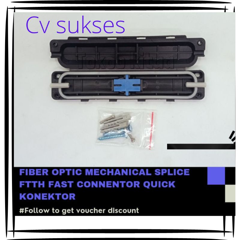 Fiber optik mechanical splice FTTH fast connentor quick konektot[OTP fober optik]