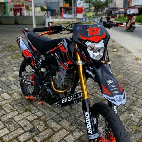 Decal full Body CRF 250L New, Decal Custom CRF, Decal minimalis Crf