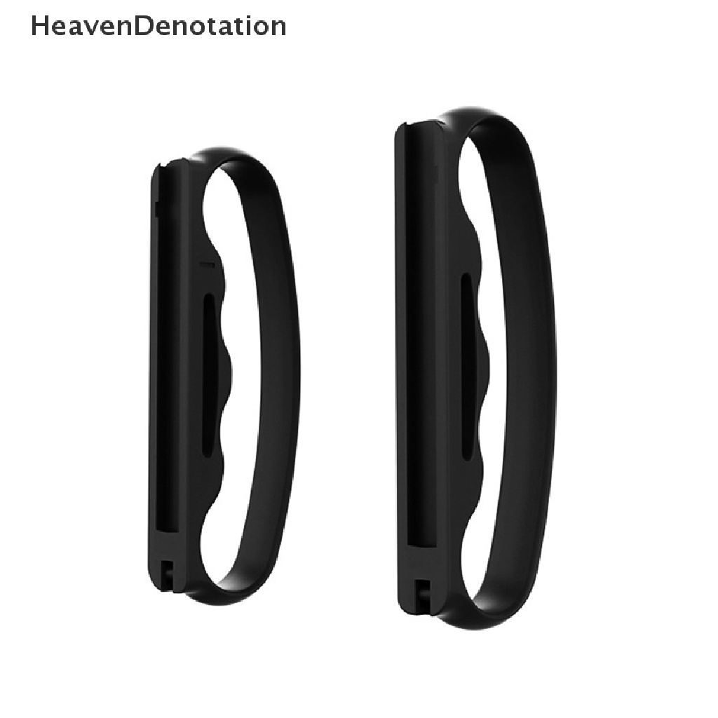 [HeavenDenotation] 1pasang Handle Boxing Grip Assit Tool for Switch Joy-Con Controller Hand Grips with Wrist Strap for Fitness Tinju Gaming Assist Tool Aksesoris Game HDV