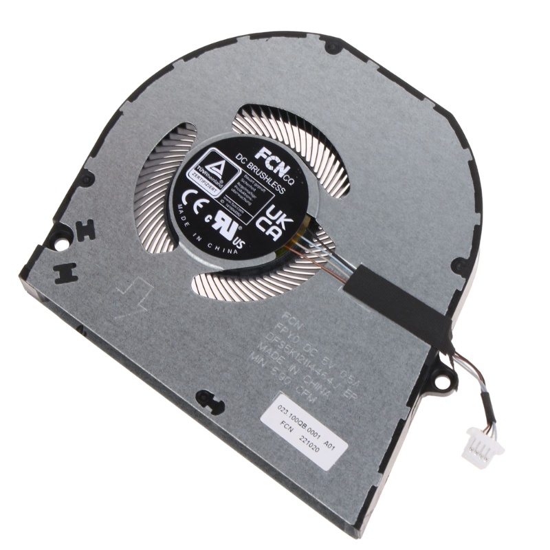 Btsg Kipas Pendingin Laptop Low Noise Cooler 4-pin Heat Sink Untuk Inspiron 5425aksesoris Perbaikan Cadangan Komputer Notebook
