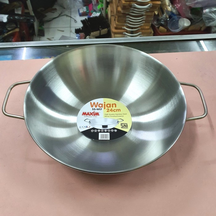 Maspion Wajan 24Cm Penggorengan Stainless Steel