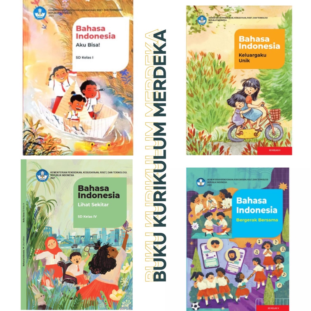 

Buku Bahasa Indonesia untuk SD KLS 1 2 4 dan 5