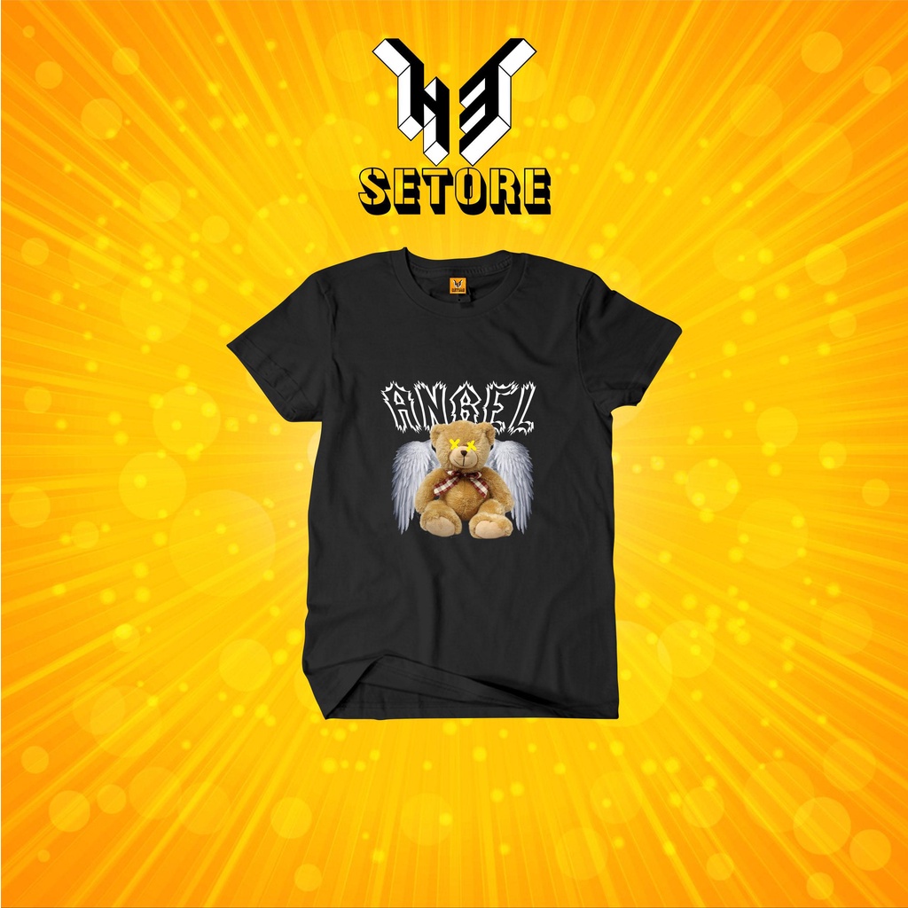 Kaos Baju ANGEL BEAR Kaos Distro Putih