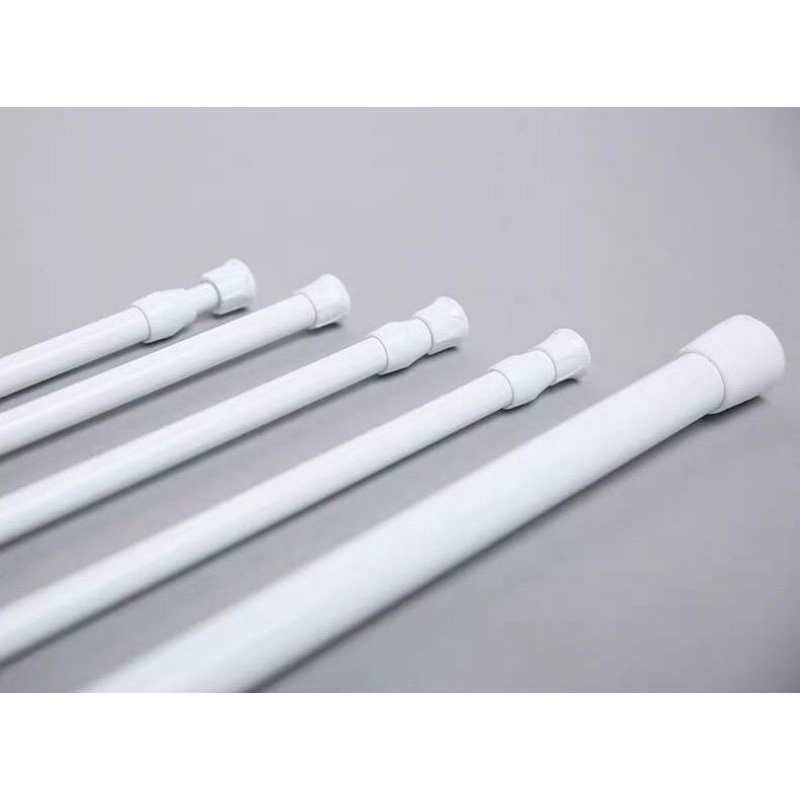 Tiang Besi/Tiang Gorden Flexibel/Tiang Tirai Flexibel/Tiang Jendela/Tiang Pintu/Tiang Gorden/Tiang