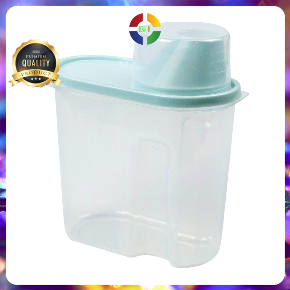 Toples Wadah Penyimpanan Makanan Food Storage Container 1.9L 1PCS Blue