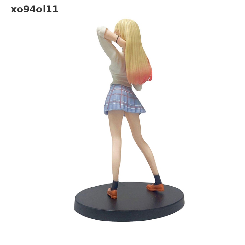 Xo Anime My Dress-Up Darling Kitagawa Marin Sexy Figure Kitagawa JK Seragam Mode OL