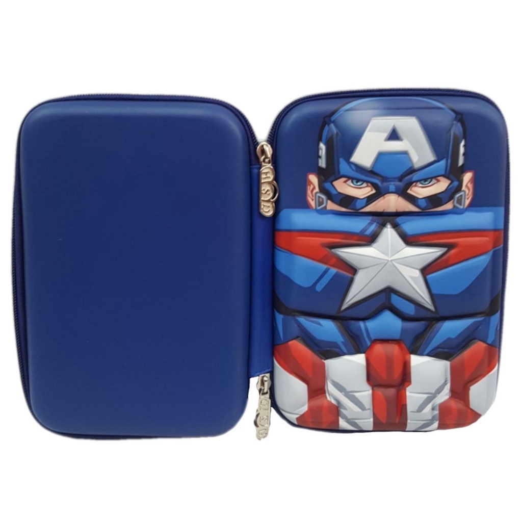 

Terlaris ✨ -Tempat Pensil Captain America / Pencil Case Avenger- 2.2.23