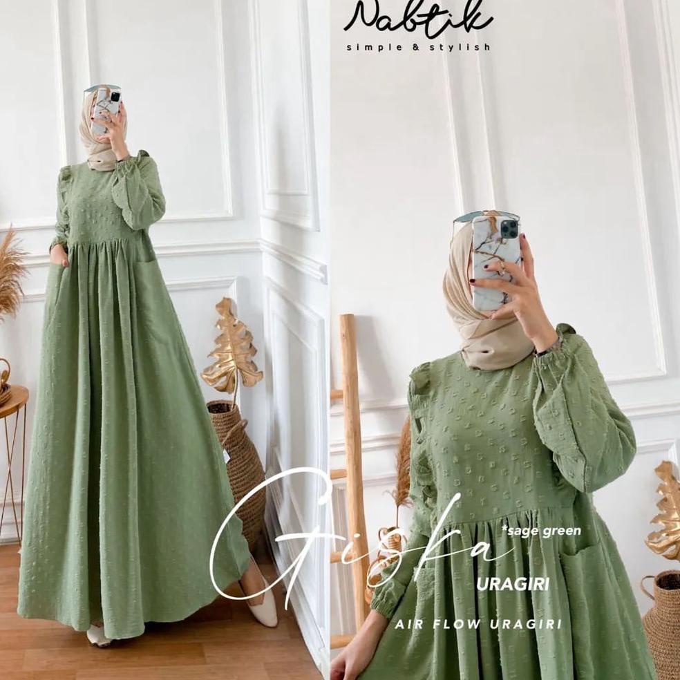 PALING DICARI Giska Dress Gamis Uragiri