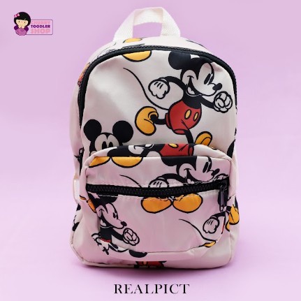 littlekiddoss BA2104 Tas Ransel Miki Ransel Anak 2in1 Tas Slempang Karakter Anak Perempuan Import