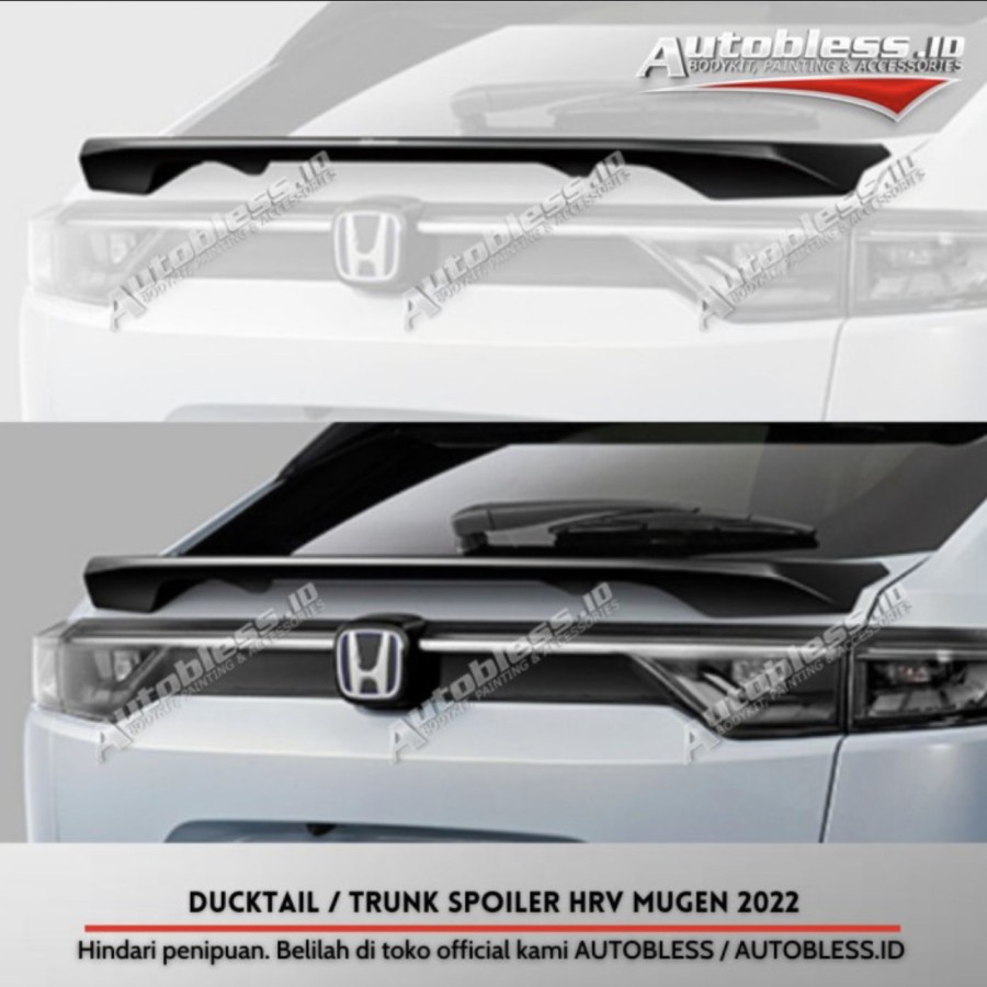 Ducktail / Spoiler Belakang All New HRV 2022 MUGEN