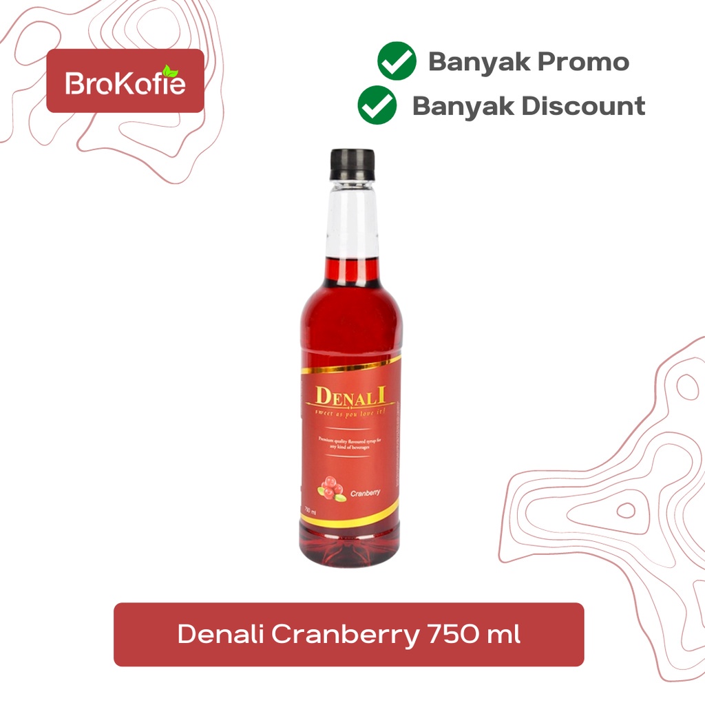 

DENALI PROMO SIRUP TERMURAH RASA CRANBERRY 750ML