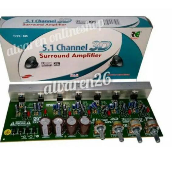 ← Kit Power Amplifier Aktif Home Theater 5.1 Surround 3D ♕